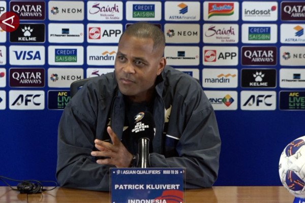 Kluivert Optimistic: Timnas's Training in Bali Yields Positive Results Against China - ANTARA News