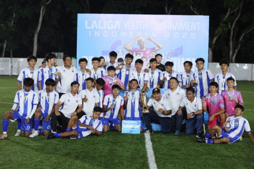 Akademi Persib dan CS Private Soccer Raih Juara di Turnamen Muda LALIGA 2025