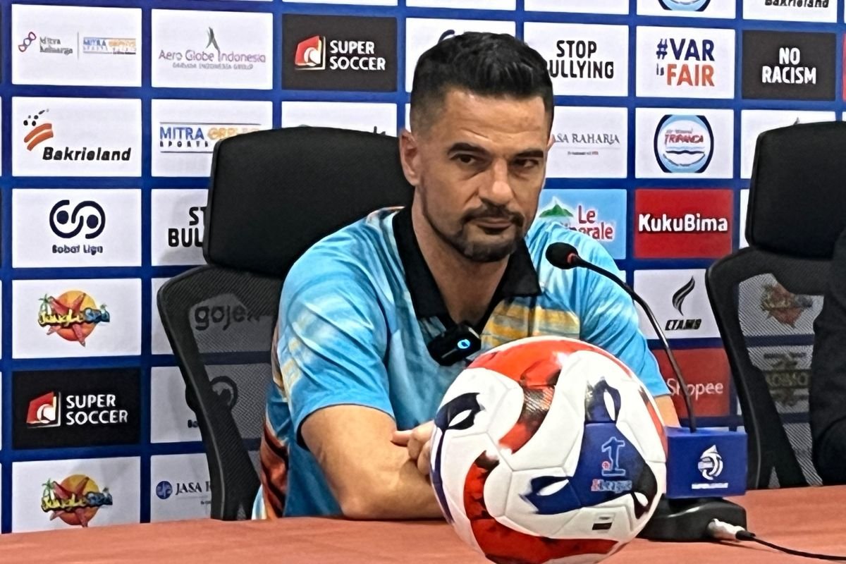 Pelatih Persita Harap Tiga Laga Terakhir Jadi Pelajaran Berharga