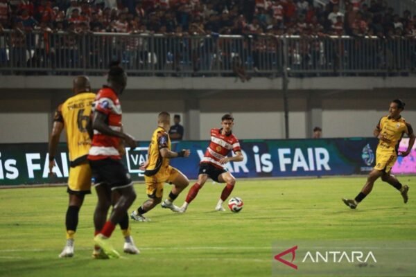 Persija Menang Tipis atas Madura United dengan Skor 1-0